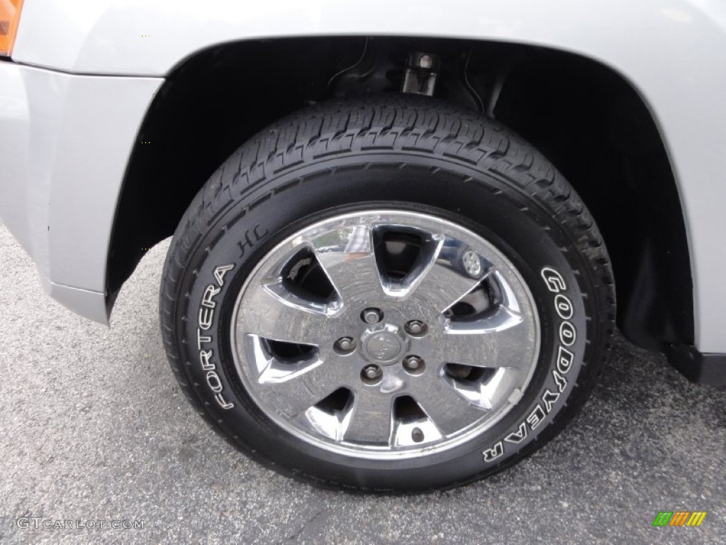 2008 Grand Cherokee Limited 4x4 - Bright Silver Metallic / Dark Khaki/Light Graystone photo #20