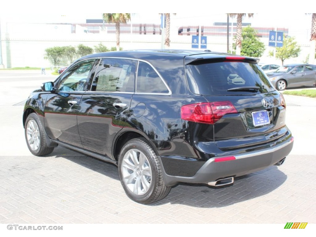2013 MDX SH-AWD Advance - Crystal Black Pearl / Ebony photo #5