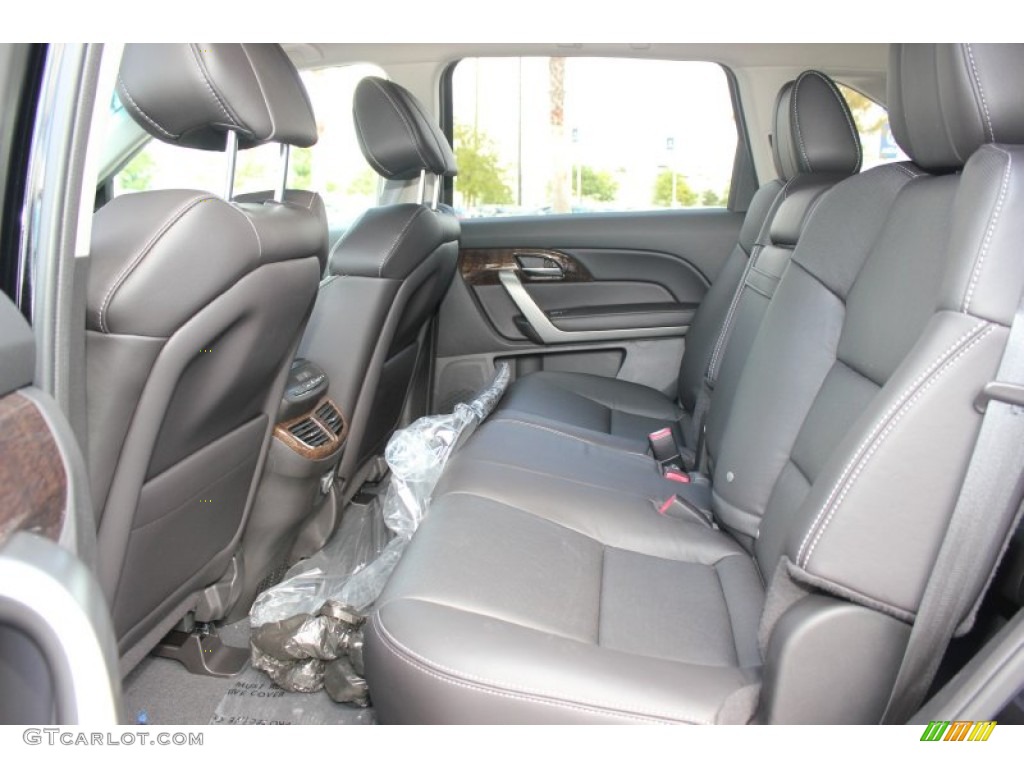 Ebony Interior 2013 Acura MDX SH-AWD Advance Photo #72355921