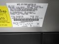 UX: Ingot Silver Metallic 2013 Ford Taurus SE Color Code