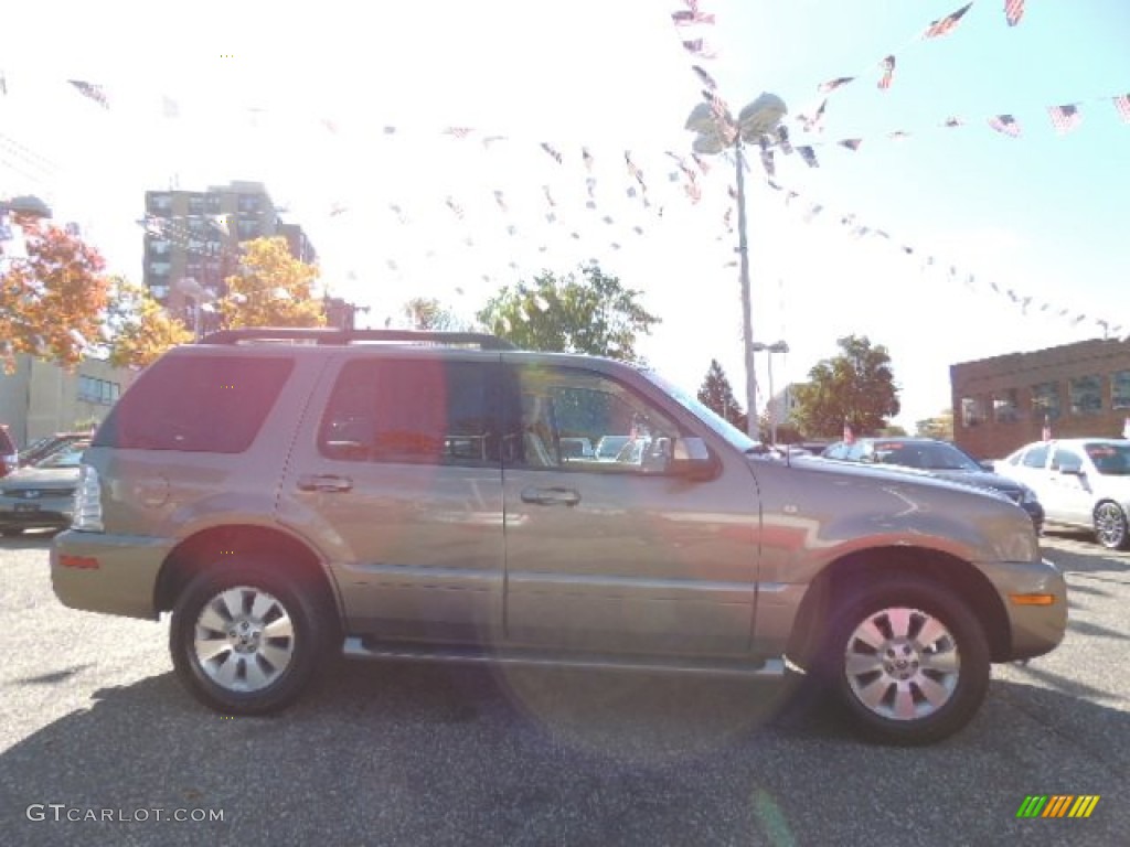 2006 Mountaineer Luxury AWD - Mineral Grey Metallic / Camel photo #5