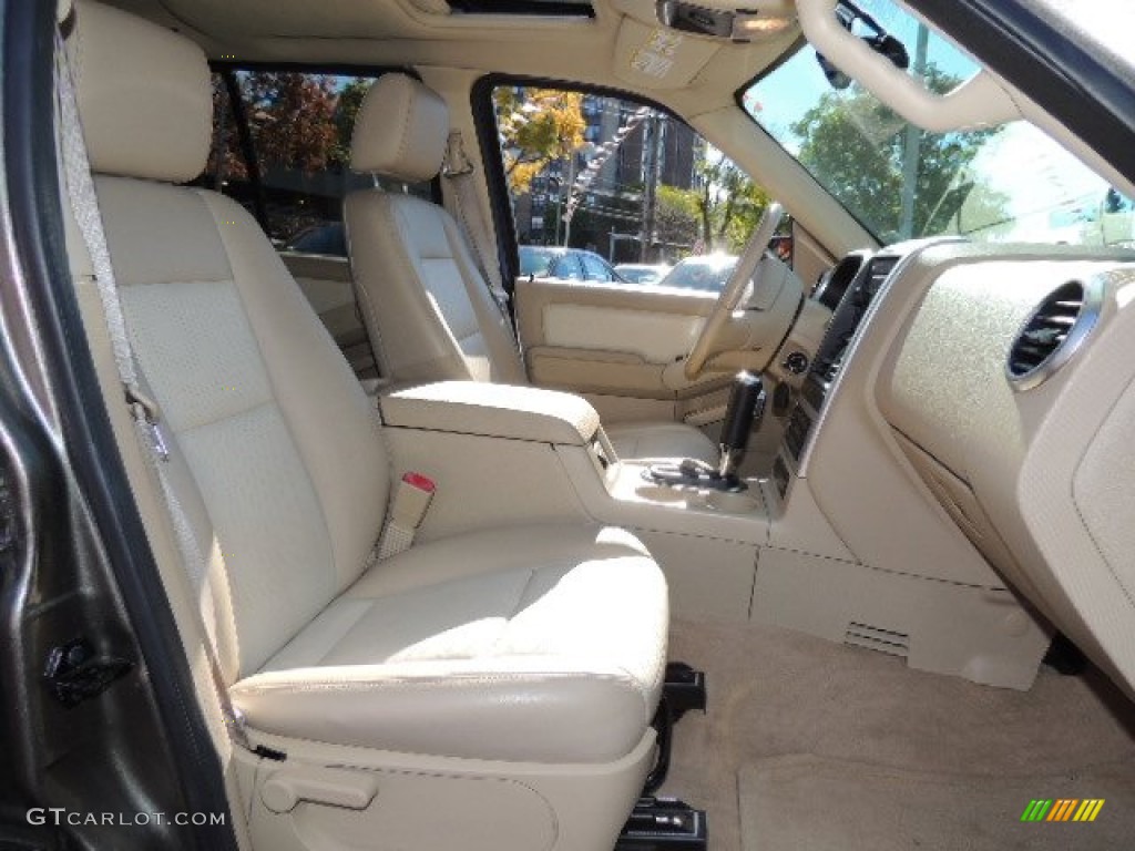 2006 Mountaineer Luxury AWD - Mineral Grey Metallic / Camel photo #14