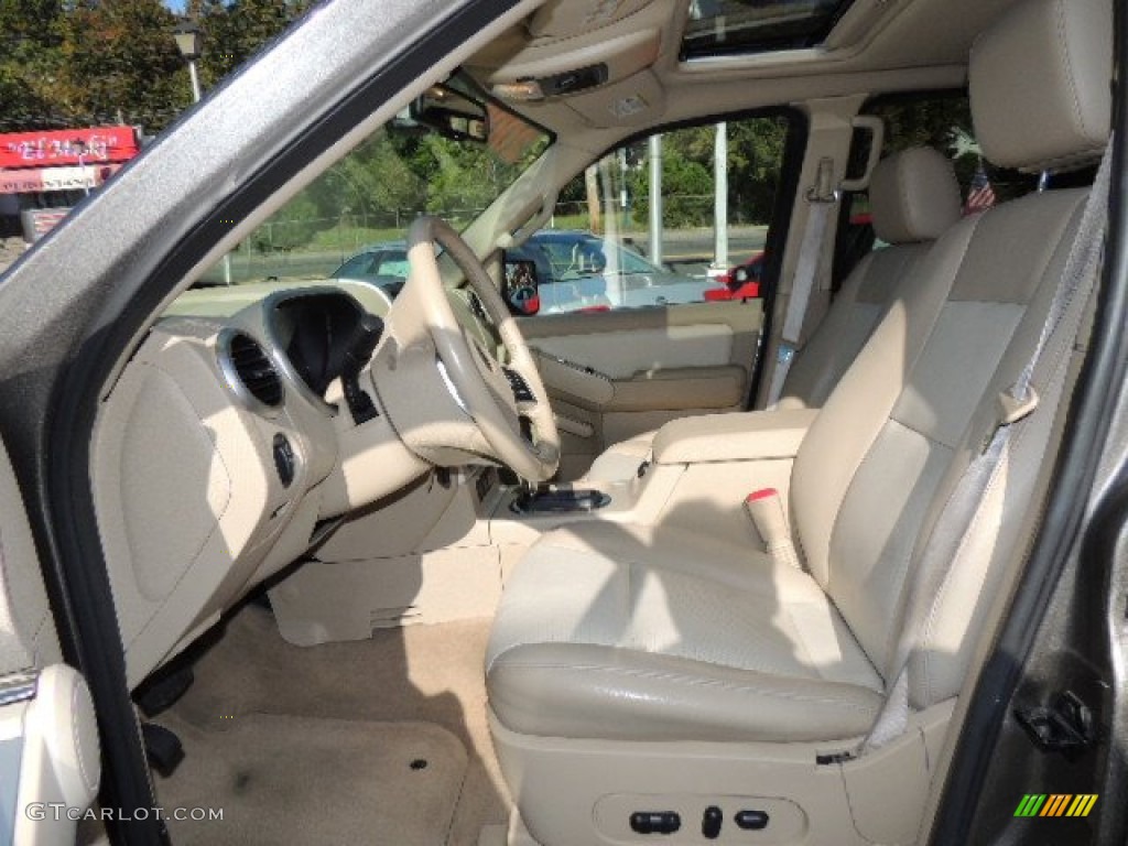 2006 Mountaineer Luxury AWD - Mineral Grey Metallic / Camel photo #18