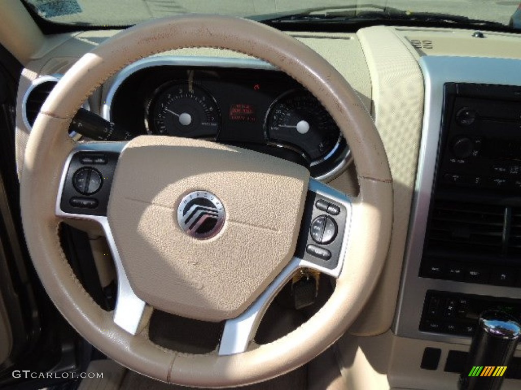 2006 Mountaineer Luxury AWD - Mineral Grey Metallic / Camel photo #24