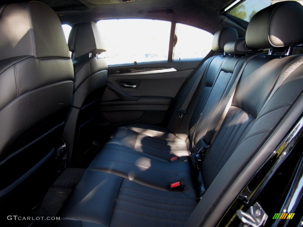 Black Interior 2013 BMW M5 Sedan Photo #72358980