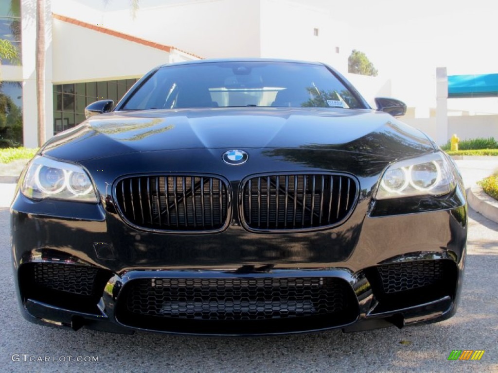 Black Sapphire Metallic 2013 BMW M5 Sedan Exterior Photo #72359082