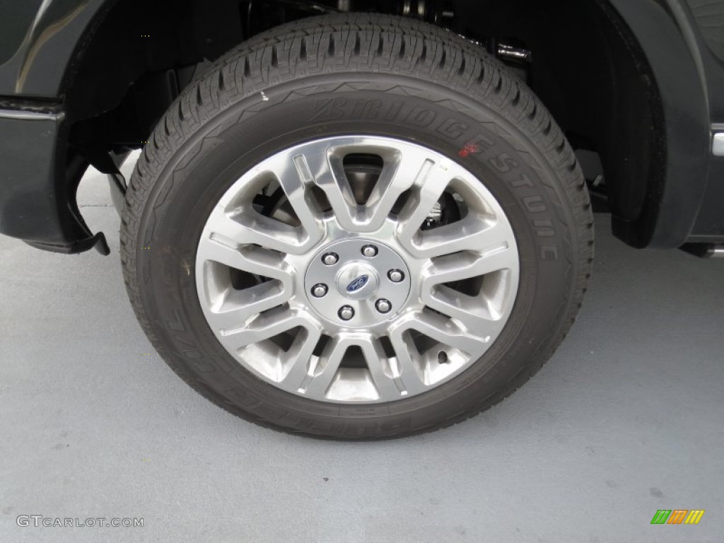 2013 Ford F150 Platinum SuperCrew 4x4 Wheel Photo #72359261