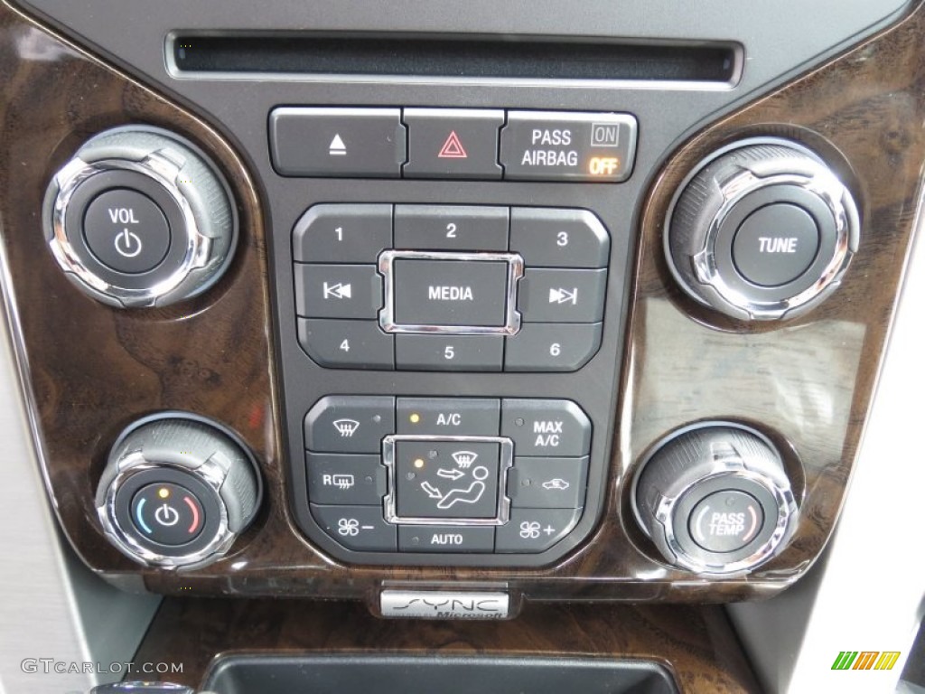 2013 Ford F150 Platinum SuperCrew 4x4 Controls Photo #72359733