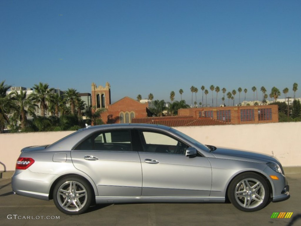 Diamond Silver Metallic 2013 Mercedes-Benz E 350 Sedan Exterior Photo #72360480