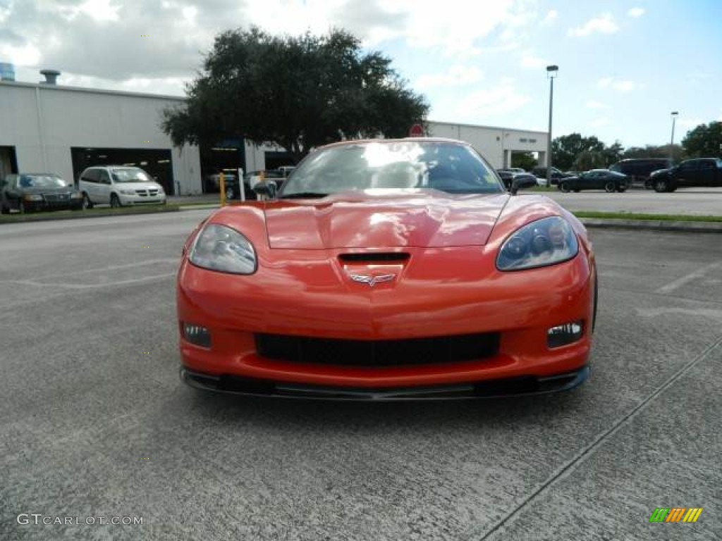 2011 Corvette Z06 Carbon Limited Edition - Inferno Orange Metallic / Carbon Limited Edition Black photo #8