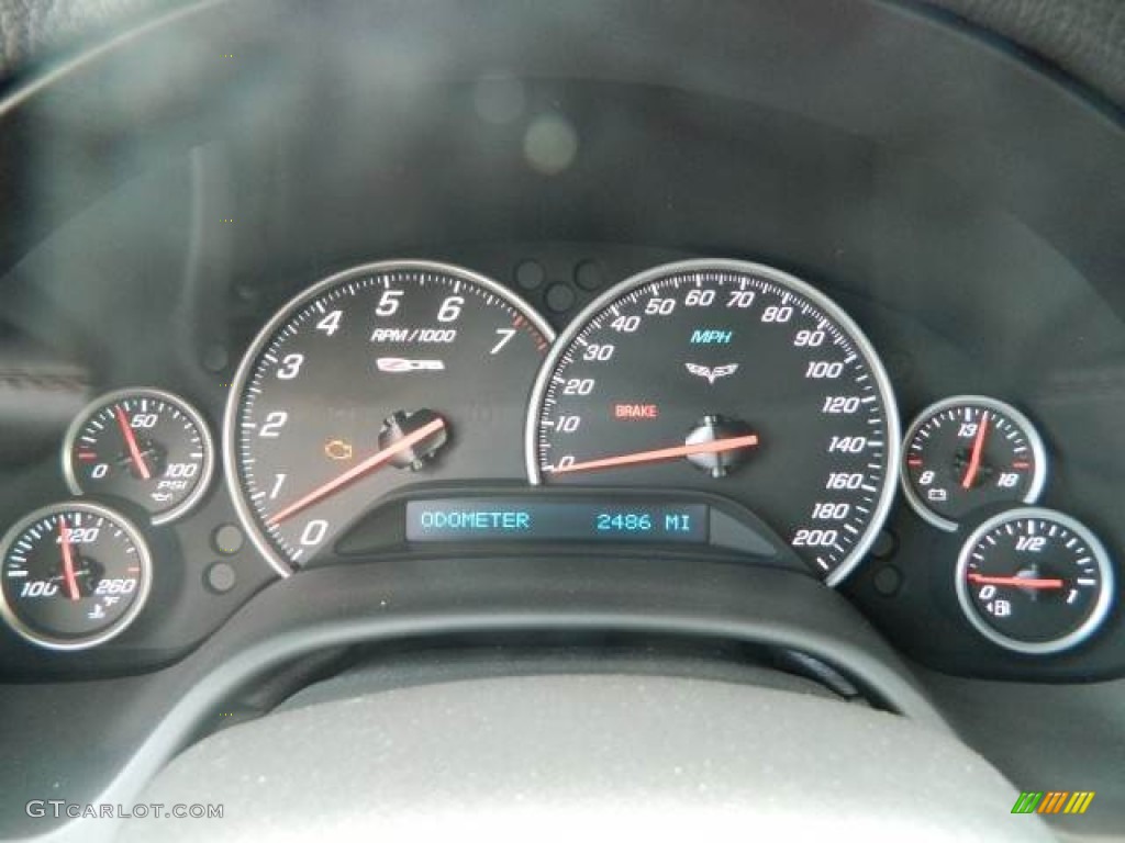 2011 Chevrolet Corvette Z06 Carbon Limited Edition Gauges Photo #72360839