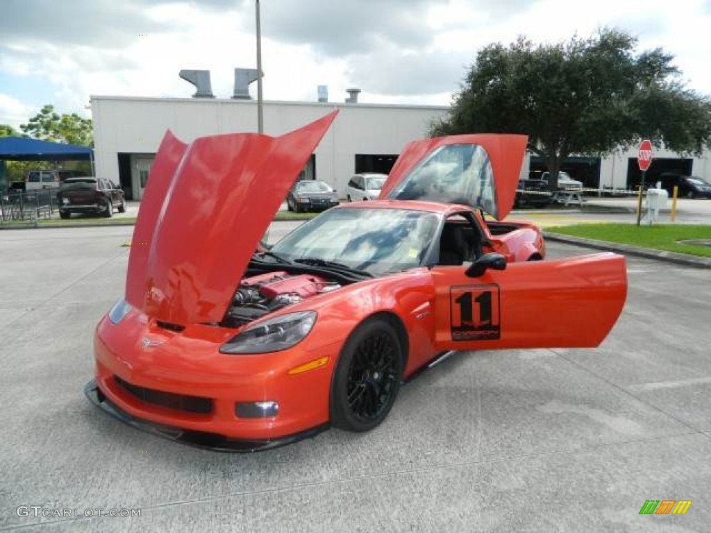 Inferno Orange Metallic 2011 Chevrolet Corvette Z06 Carbon Limited Edition Exterior Photo #72361062