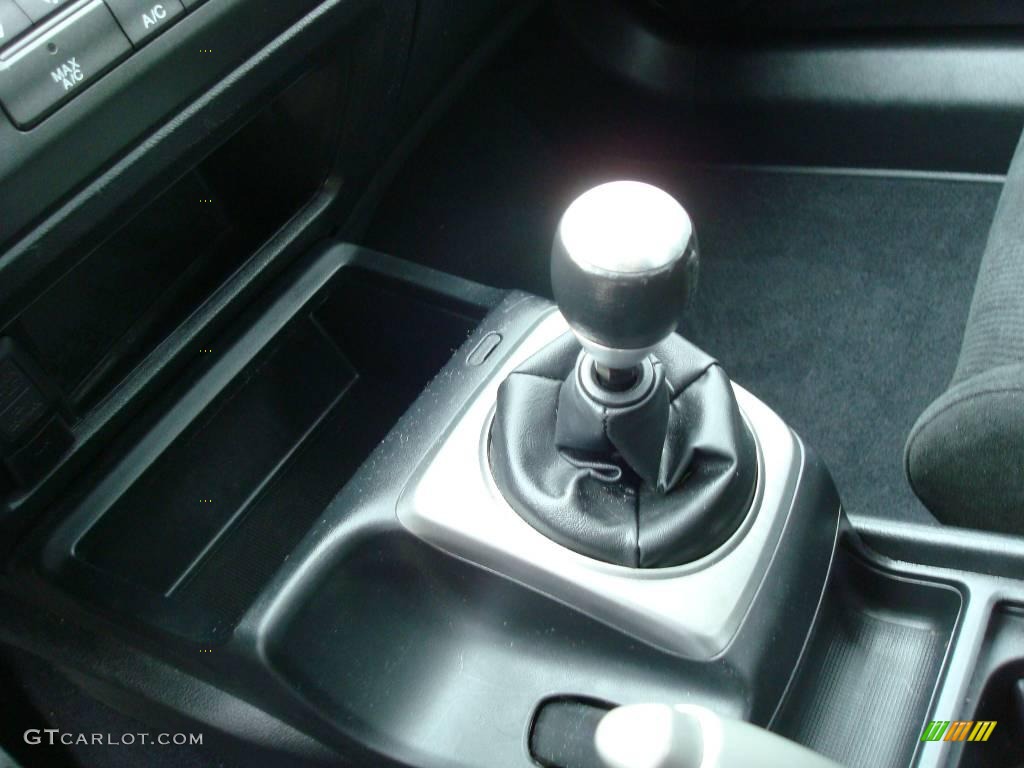 2007 Civic Si Sedan - Fiji Blue Metallic / Black photo #16