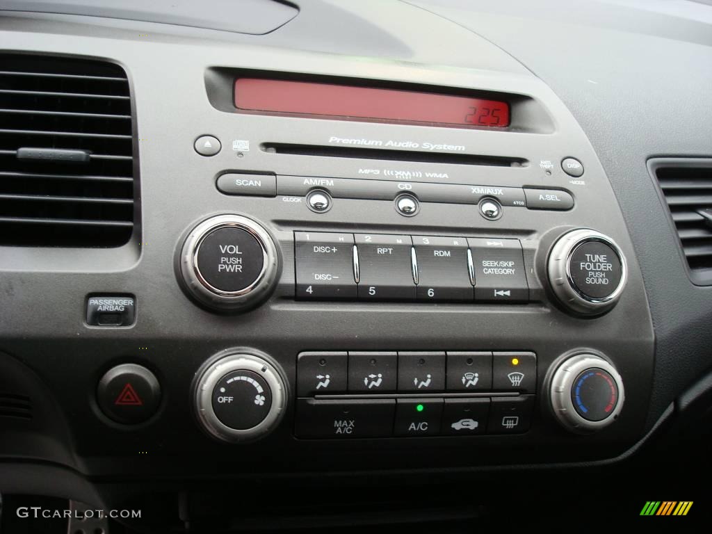 2007 Civic Si Sedan - Fiji Blue Metallic / Black photo #18