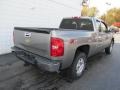 2008 Graystone Metallic Chevrolet Silverado 1500 Z71 Extended Cab 4x4  photo #10