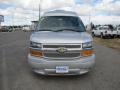 2012 Sheer Silver Metallic Chevrolet Express 1500 AWD Passenger Conversion Van  photo #8