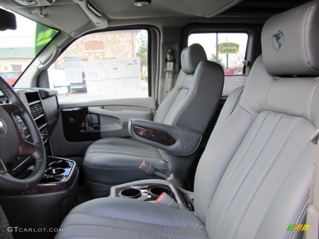 2012 Chevrolet Express 1500 AWD Passenger Conversion Van Interior Color Photos