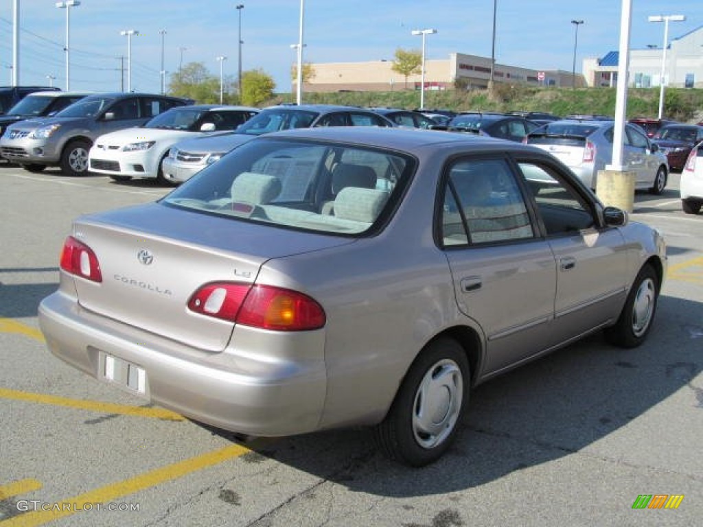 1998 Corolla LE - Sandrift Pearl Metallic / Beige photo #5