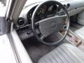 Grey 1988 Mercedes-Benz SL Class 560 SL Roadster Interior Color