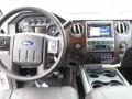 2012 White Platinum Metallic Tri-Coat Ford F250 Super Duty Lariat Crew Cab 4x4  photo #26