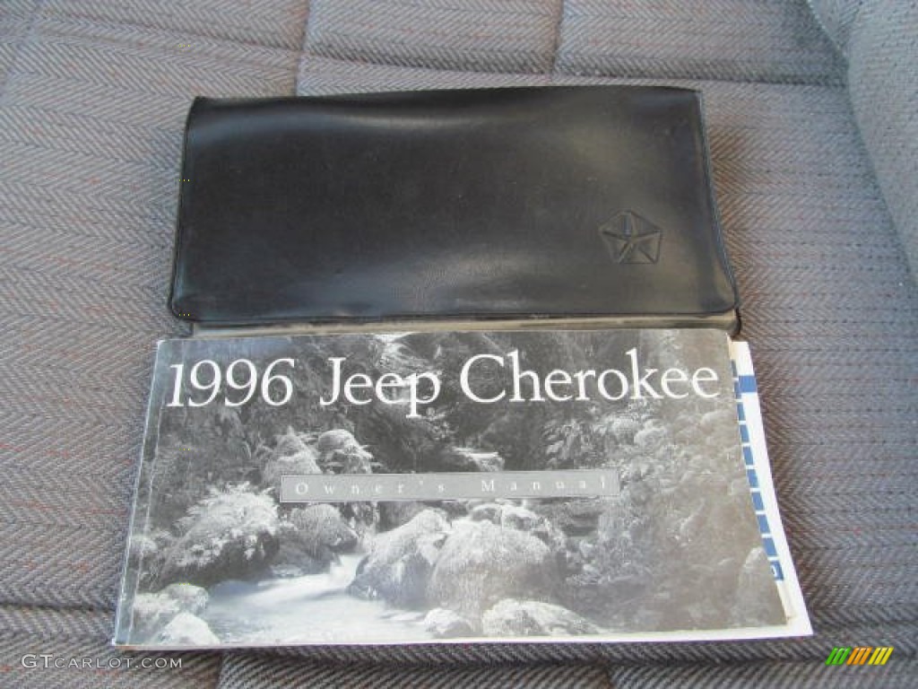 1996 Cherokee Sport 4WD - Emerald Green Pearl / Gray photo #18