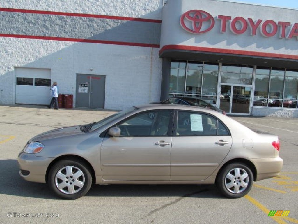 2006 Corolla LE - Desert Sand Mica / Beige photo #2