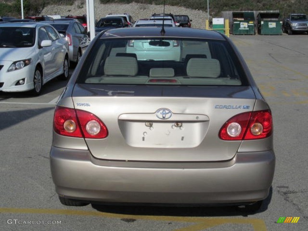2006 Corolla LE - Desert Sand Mica / Beige photo #4