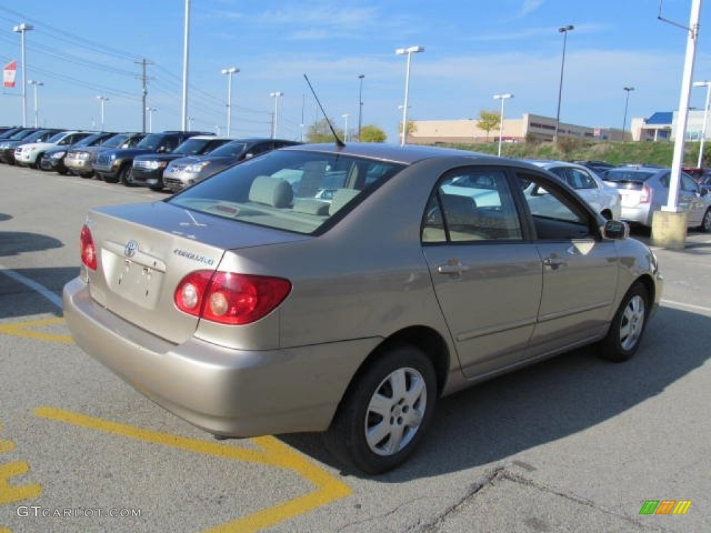 2006 Corolla LE - Desert Sand Mica / Beige photo #5