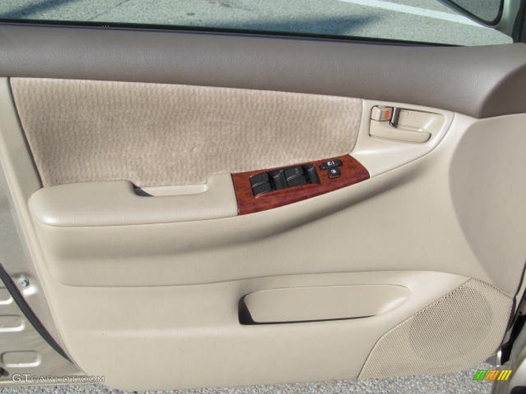 2006 Corolla LE - Desert Sand Mica / Beige photo #11