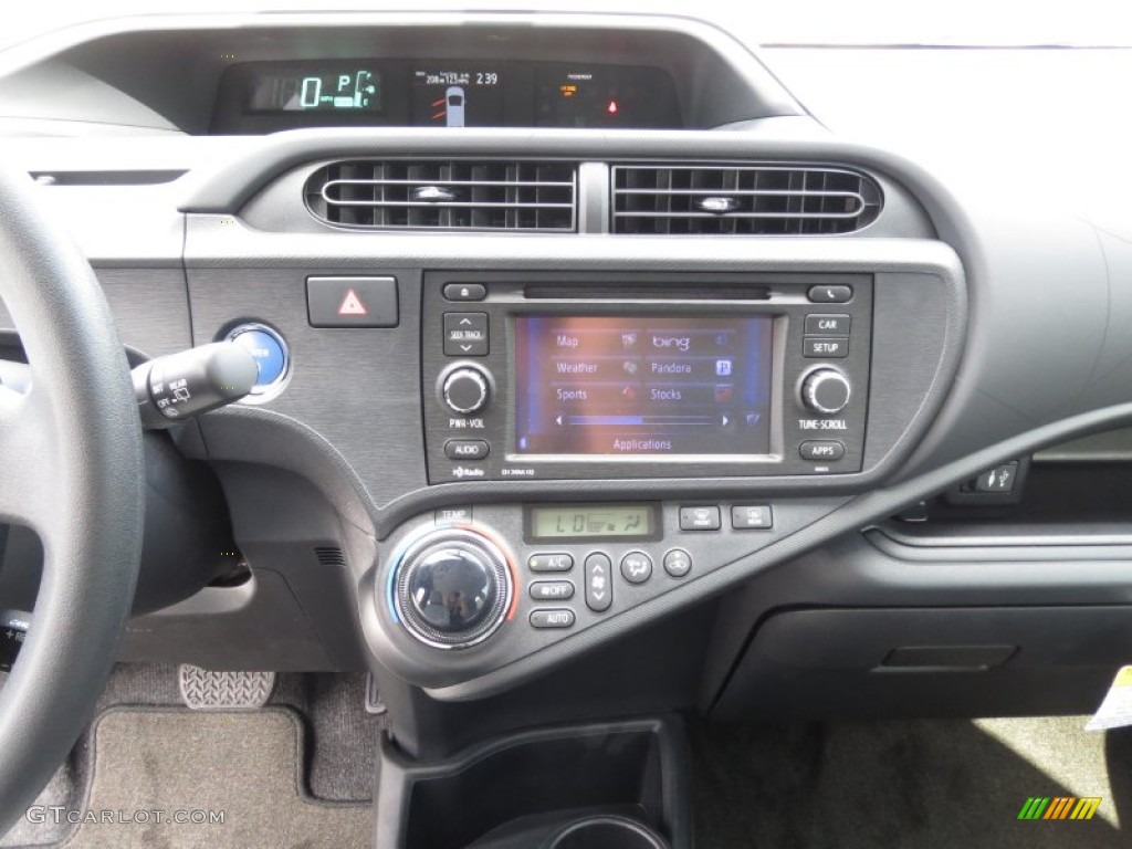 2012 Toyota Prius c Hybrid Four Controls Photo #72365526