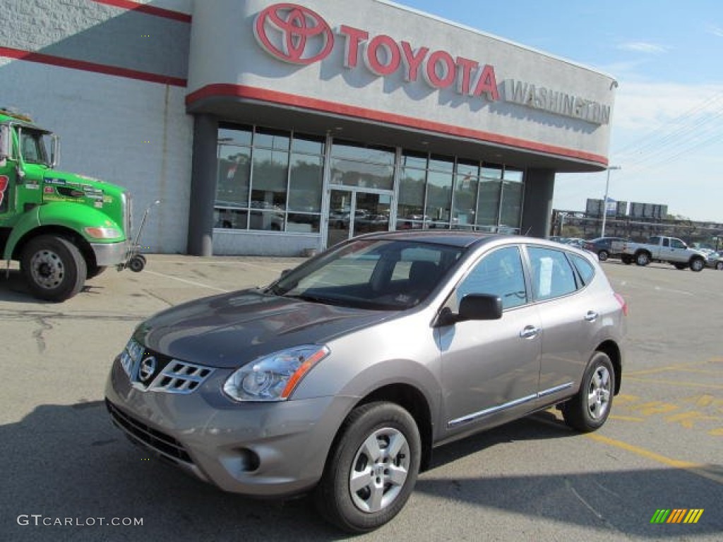 2011 Rogue S AWD - Platinum Graphite / Black photo #1