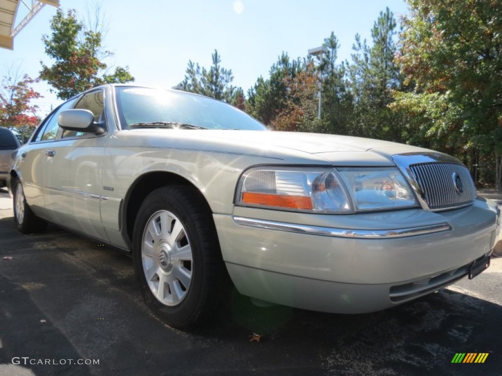 2004 Grand Marquis LS - Gold Ash Metallic / Medium Parchment photo #4