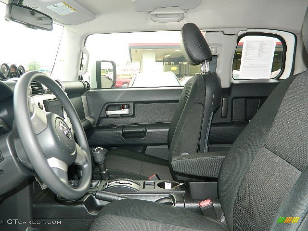 Dark Charcoal Interior 2010 Toyota FJ Cruiser 4WD Photo #72367671