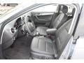 2013 Audi A3 Black Interior Front Seat Photo