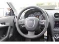 Black Steering Wheel Photo for 2013 Audi A3 #72367974