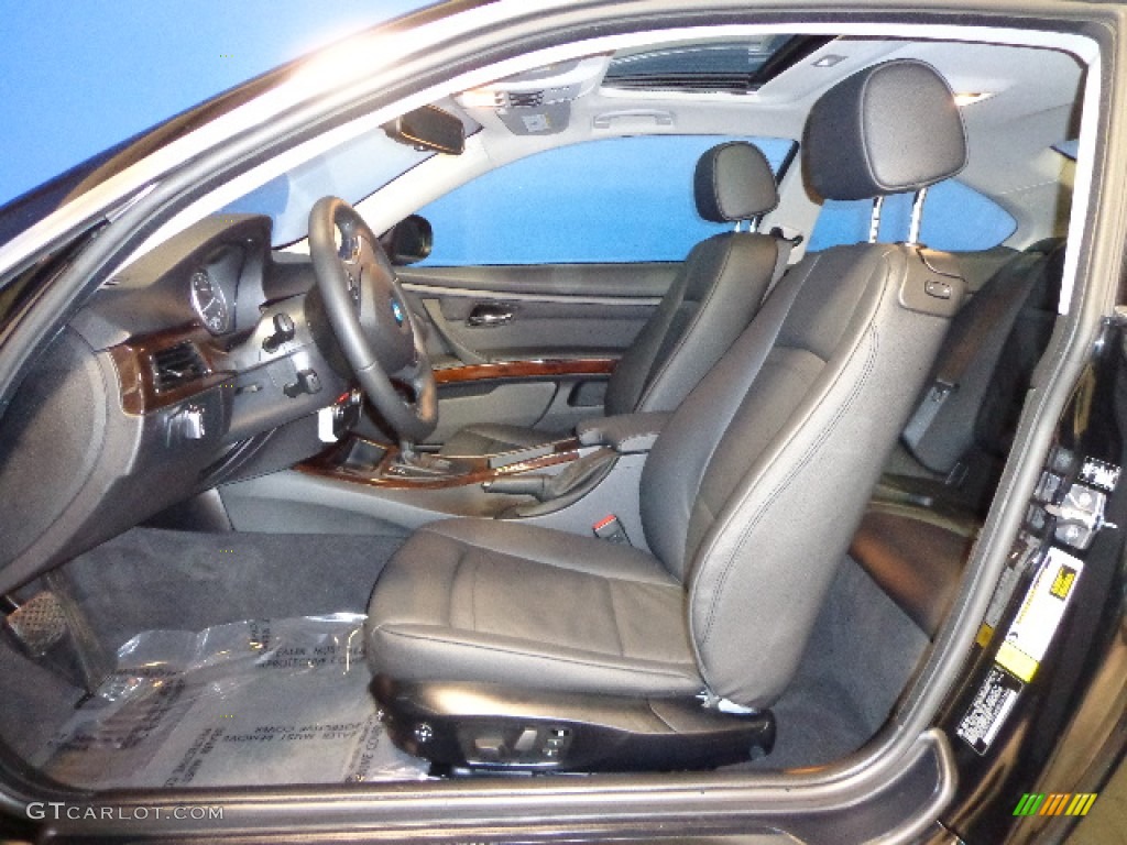2011 3 Series 328i xDrive Coupe - Jet Black / Black Dakota Leather photo #12