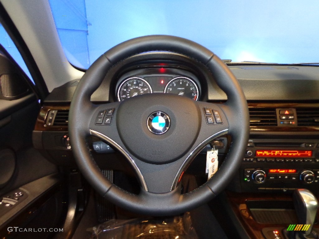 2011 3 Series 328i xDrive Coupe - Jet Black / Black Dakota Leather photo #14
