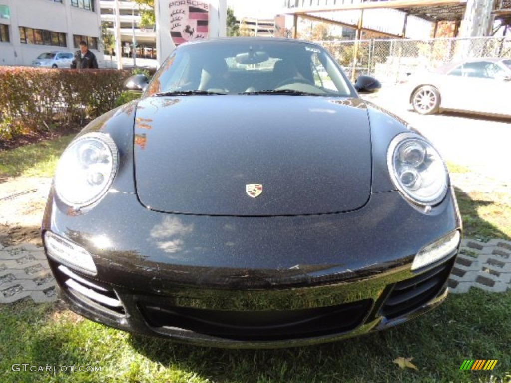 2012 911 Black Edition Cabriolet - Black / Black photo #3