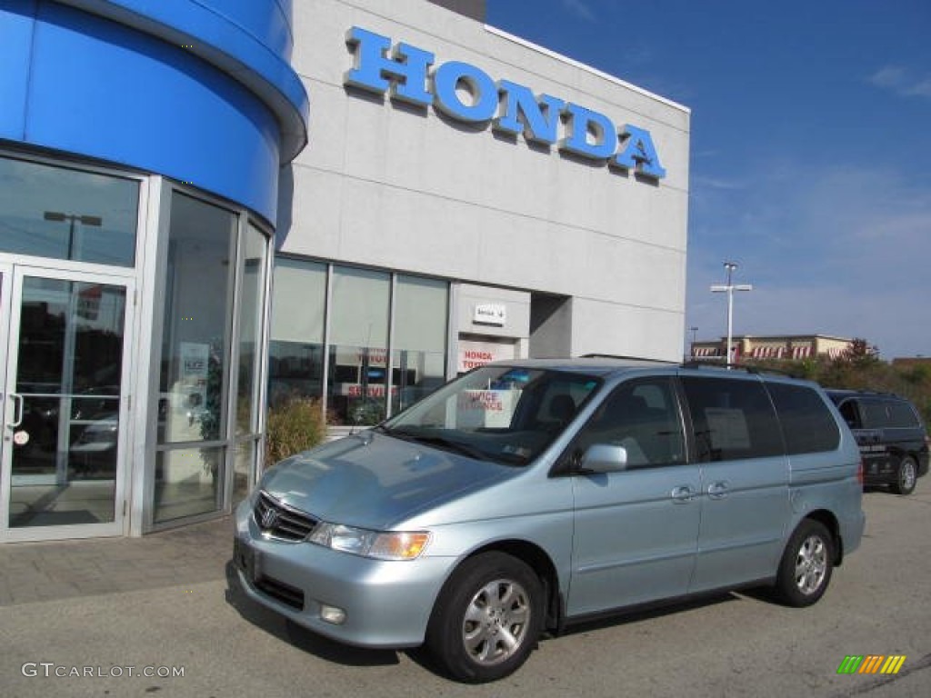 Havasu Blue Metallic Honda Odyssey