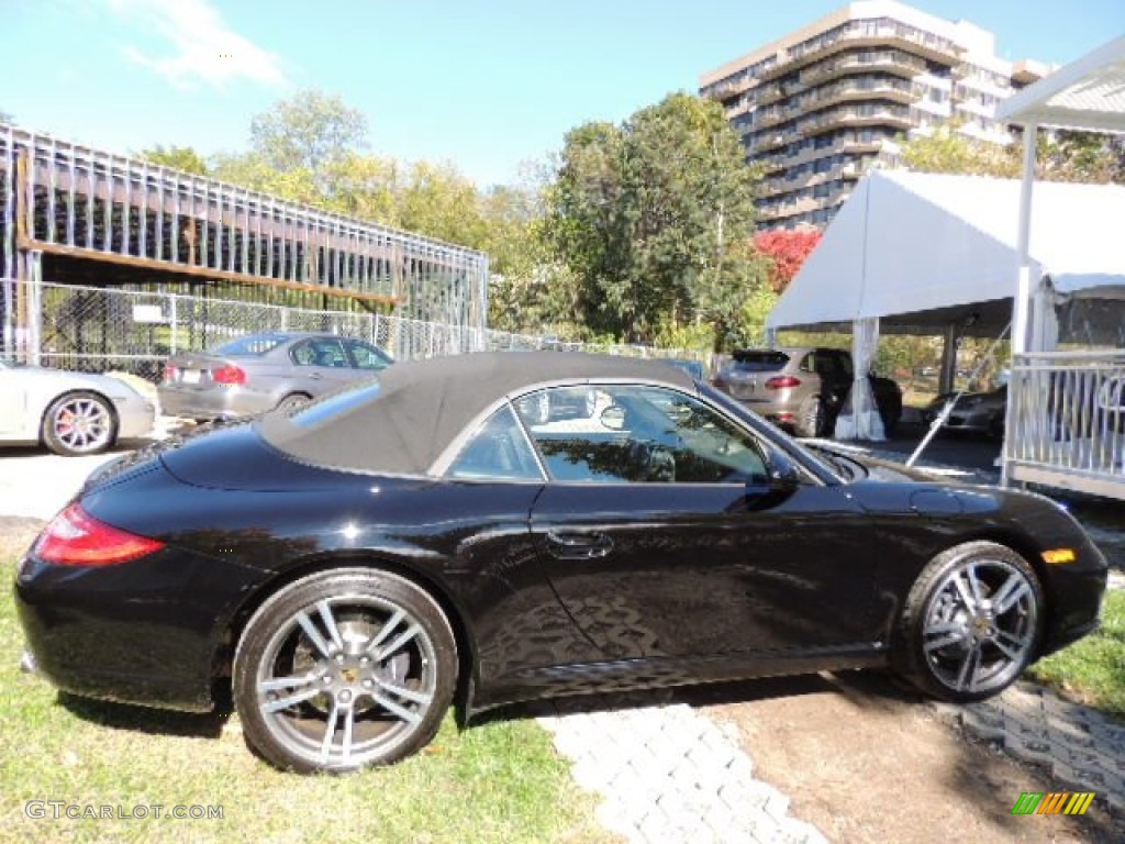 2012 911 Black Edition Cabriolet - Black / Black photo #11