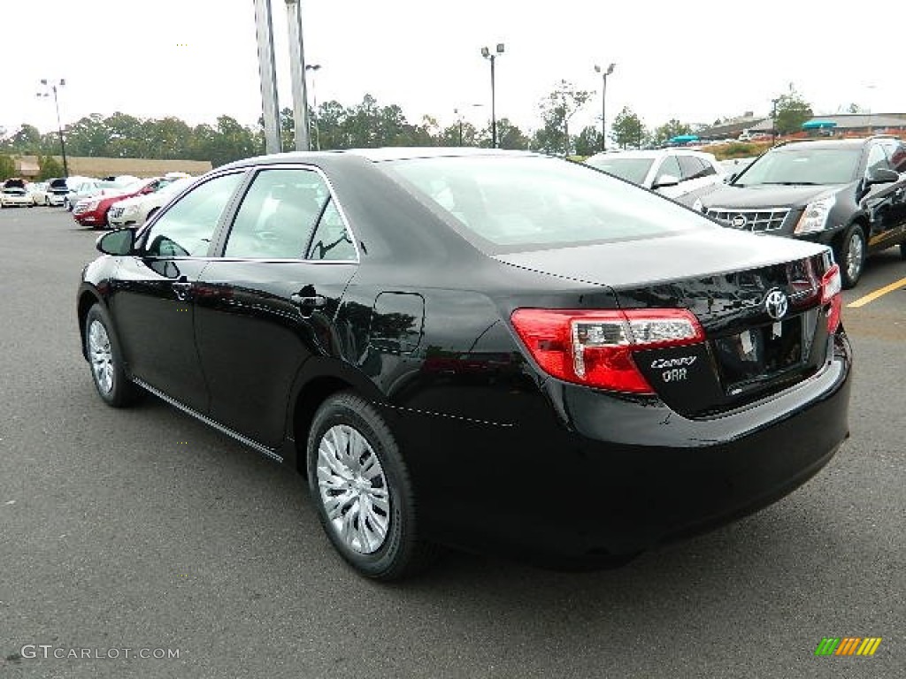 2012 Camry LE - Attitude Black Metallic / Ash photo #5