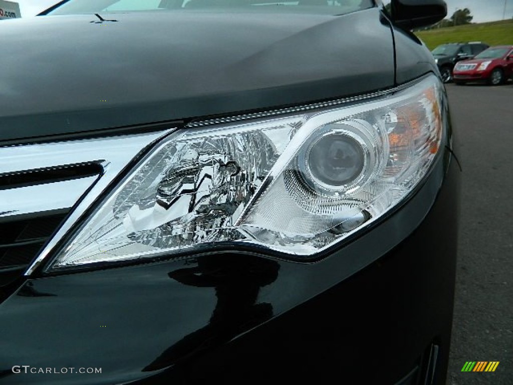 2012 Camry LE - Attitude Black Metallic / Ash photo #9