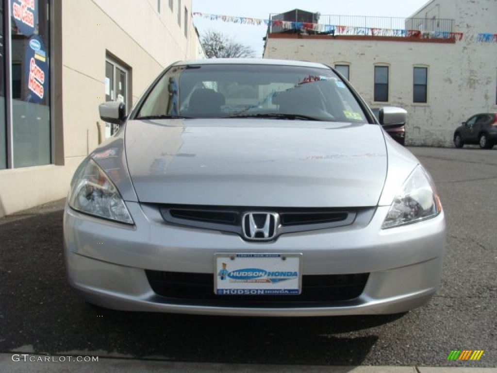 2003 Accord LX V6 Sedan - Satin Silver Metallic / Gray photo #2