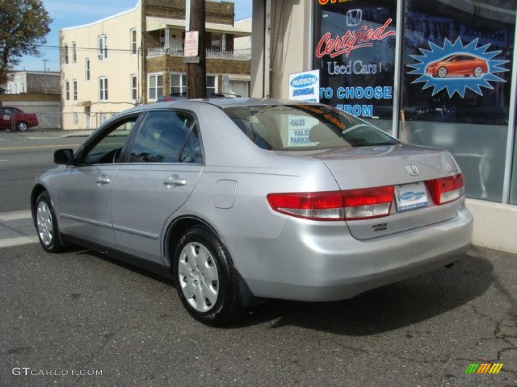 2003 Accord LX V6 Sedan - Satin Silver Metallic / Gray photo #4