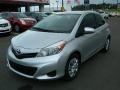 2013 Classic Silver Metallic Toyota Yaris LE 3 Door  photo #7