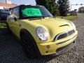 2004 Liquid Yellow Mini Cooper S Hardtop  photo #10