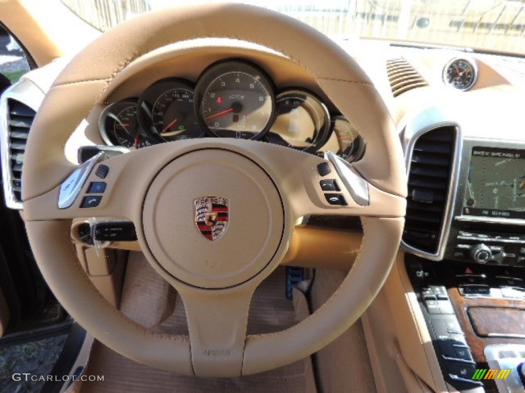 2013 Cayenne GTS - Umber Metallic / Luxor Beige photo #22