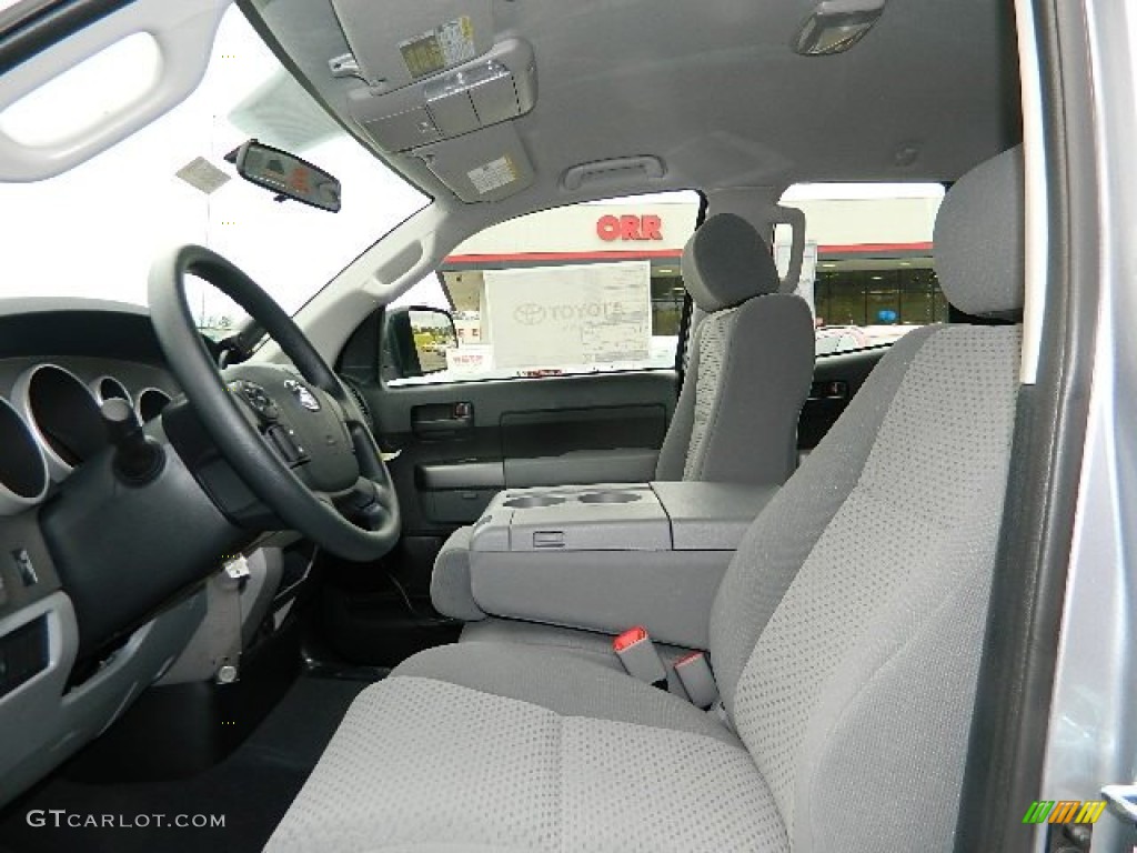 Graphite Interior 2013 Toyota Tundra Double Cab Photo #72371638