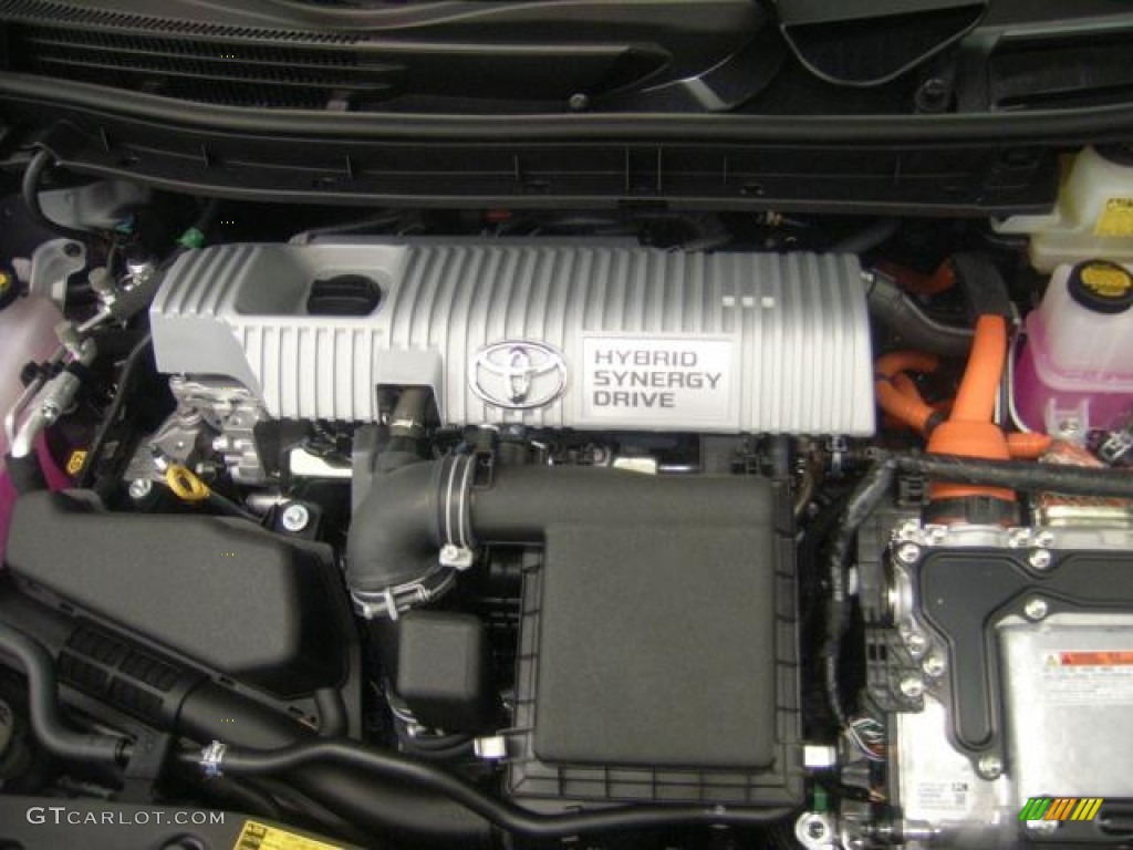 2012 Prius 3rd Gen Two Hybrid - Winter Gray Metallic / Misty Gray photo #11