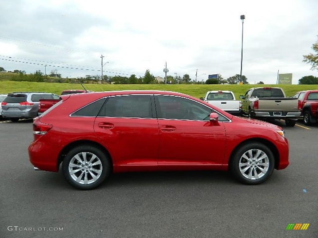 Barcelona Red Metallic 2013 Toyota Venza LE Exterior Photo #72372034